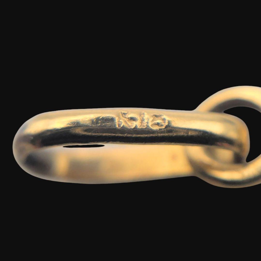 K18 クロスペンダントトップ 1.7g 750 ゴールド ネックレス