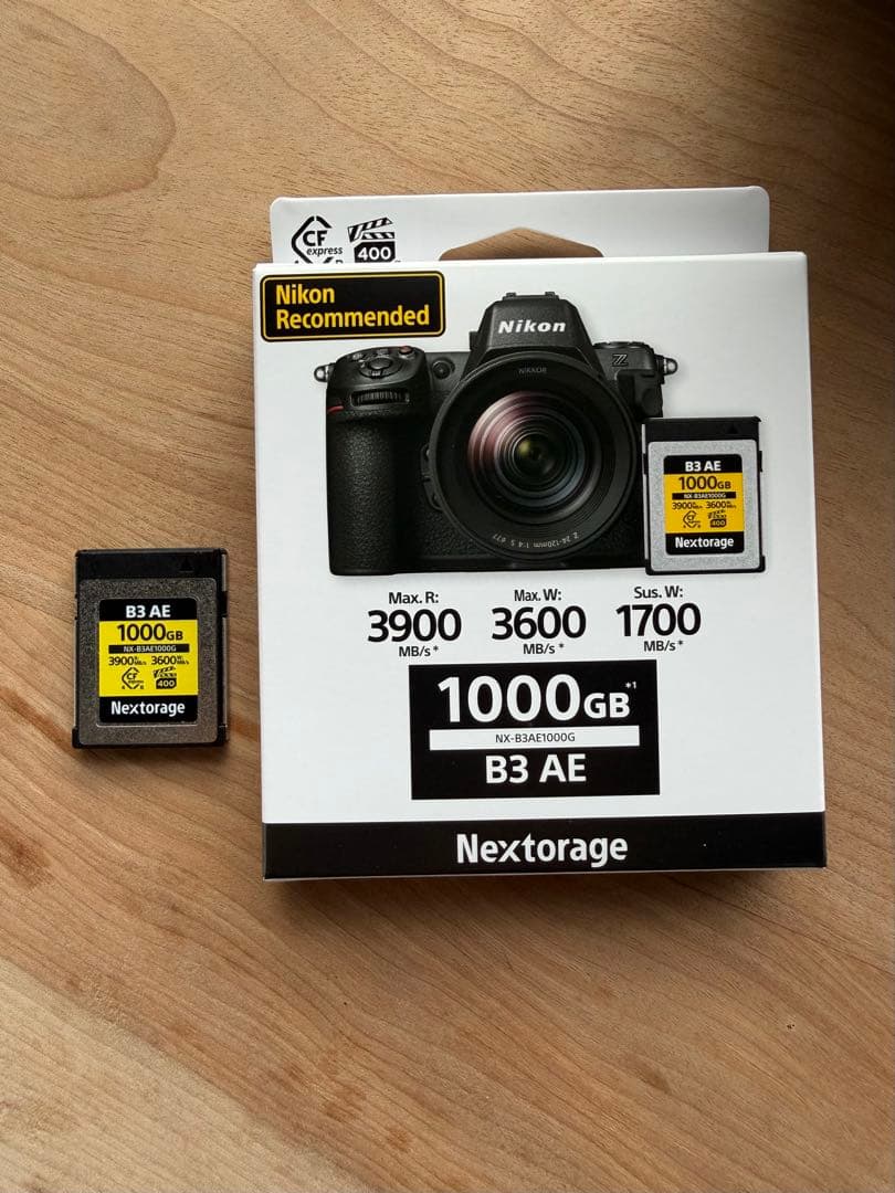 Nikon ZR 本体 ＋ 1TB CFexpress メモリーカード