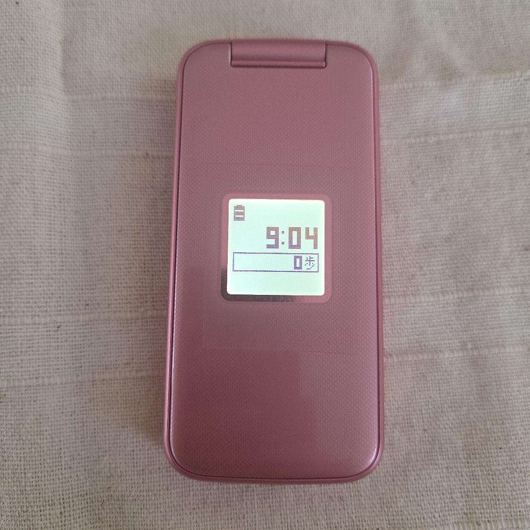 docomo F02Jピンク 携帯電話　 ２週間使用　4G対応　未使用にちかい