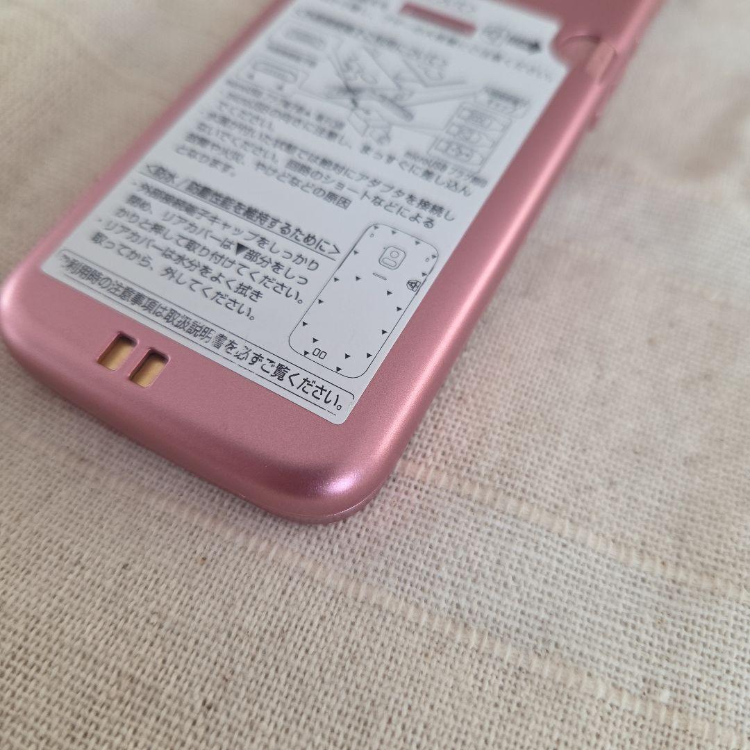 docomo F02Jピンク 携帯電話　 ２週間使用　4G対応　未使用にちかい