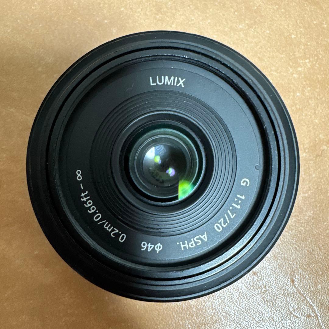 LUMIX H-H020 パンケーキレンズ