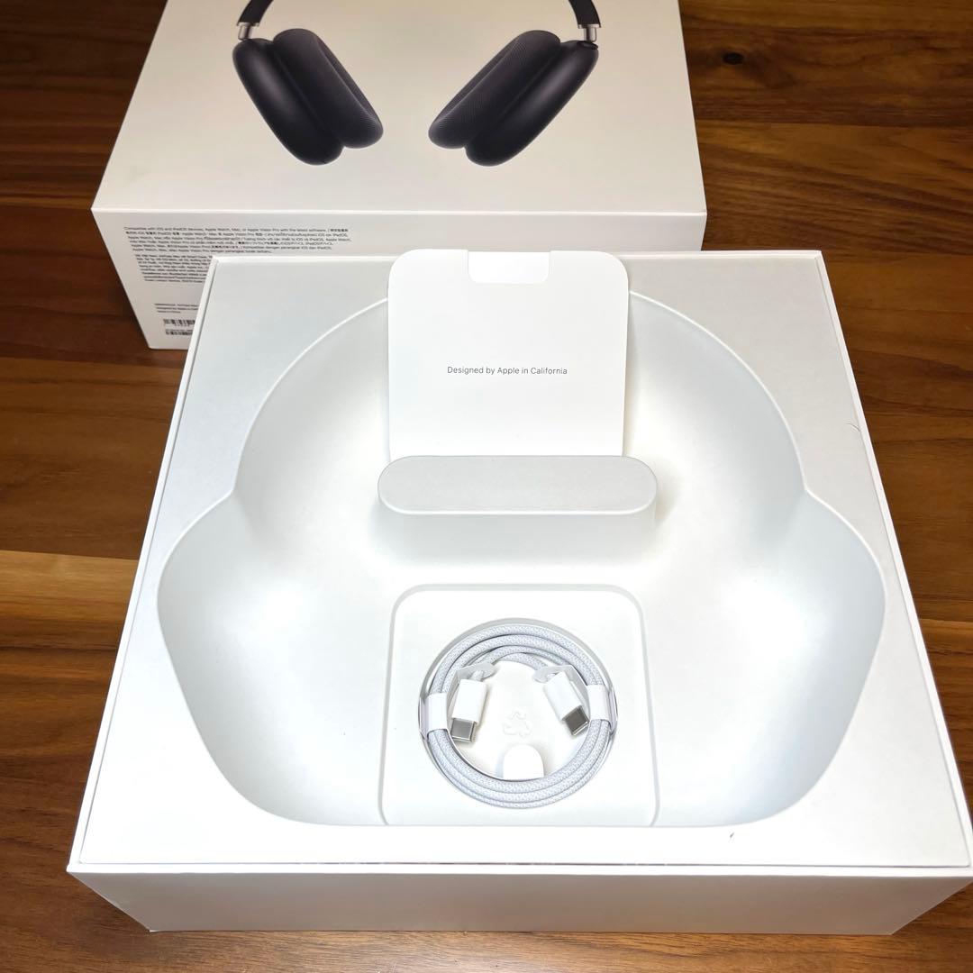 【ほぼ新品】AirPods Max ブラック