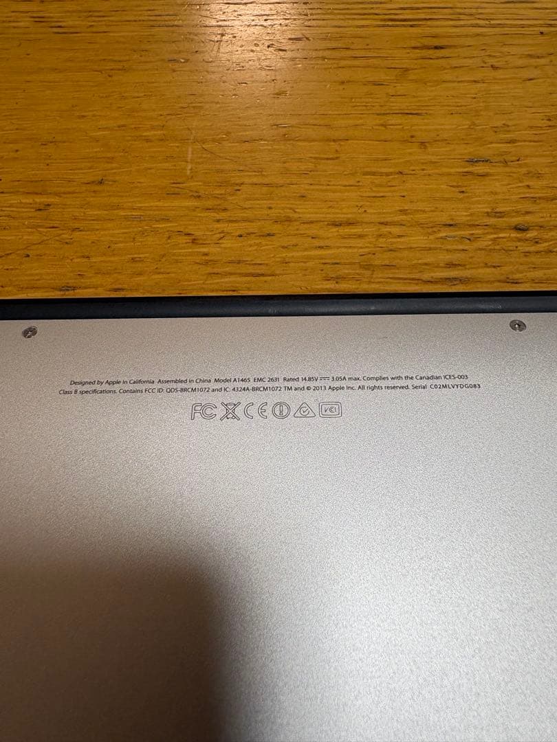 MacBook本体 Apple MacBook Air 2014