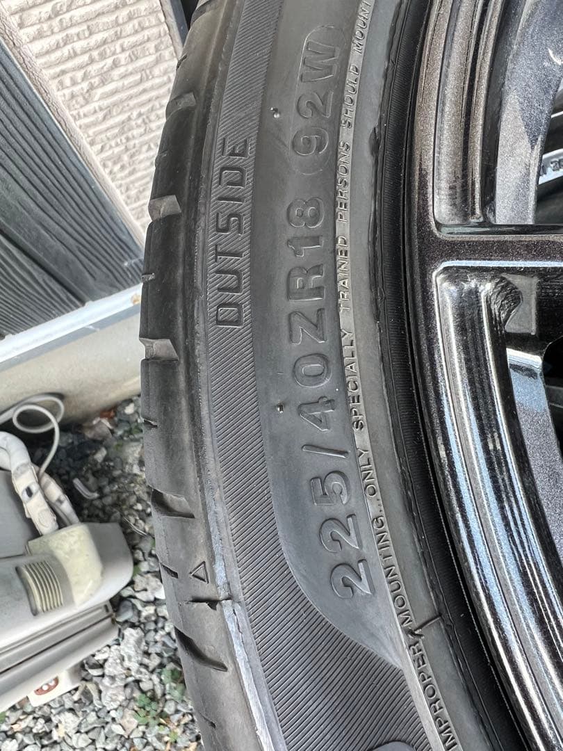 POTENZA SW010 18インチホイール 86.BRZ.プリウス など