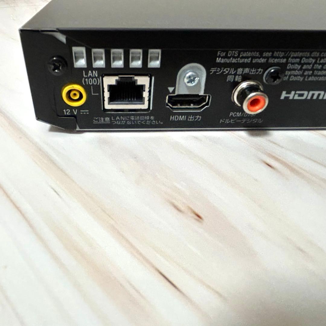 SONYソニー★ブルーレイプレーヤー BDP-S1500　2021年製【動作品】