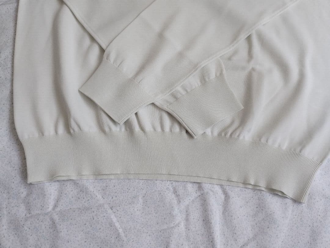 【SLOANE】guji golf 別注 ウオッシャブル モックネックニット