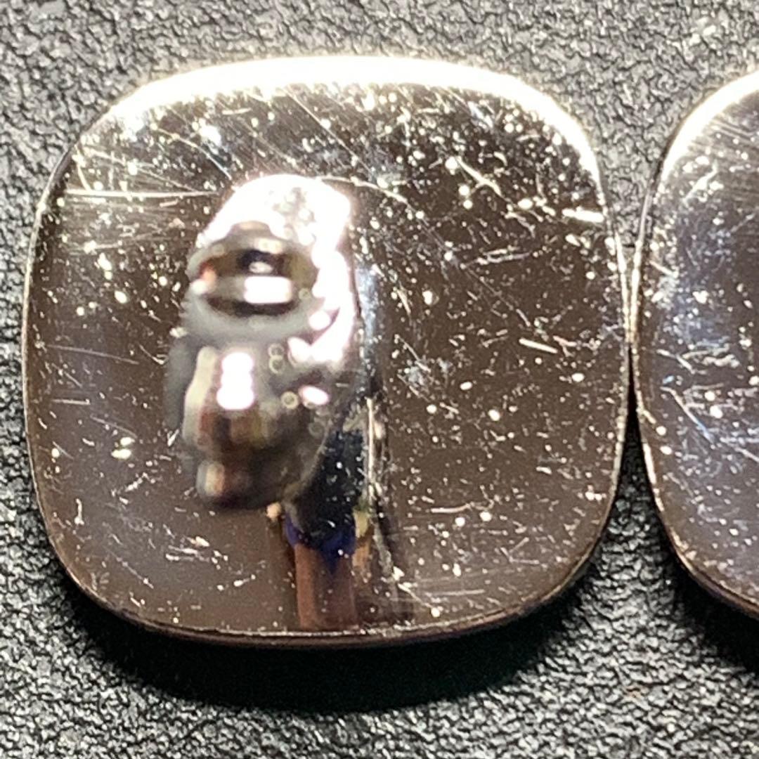 極美品　クリスチャンディオール　Diorロゴ＆ラインストーン　カフリンクス