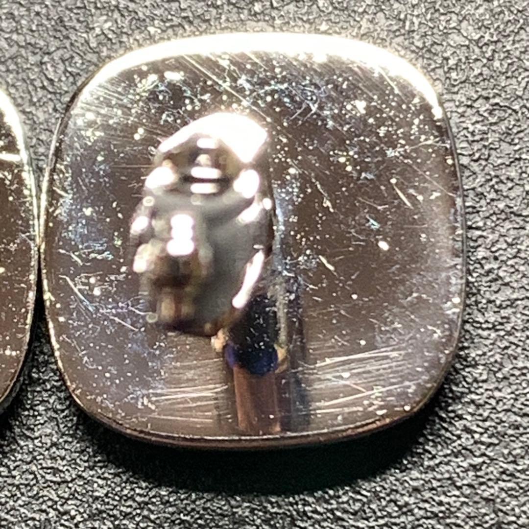 極美品　クリスチャンディオール　Diorロゴ＆ラインストーン　カフリンクス