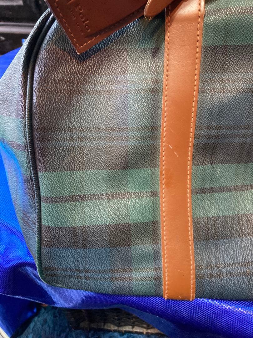 ラルフ ローレン 2way ボストンバッグ 南京錠 タグRalph Lauren