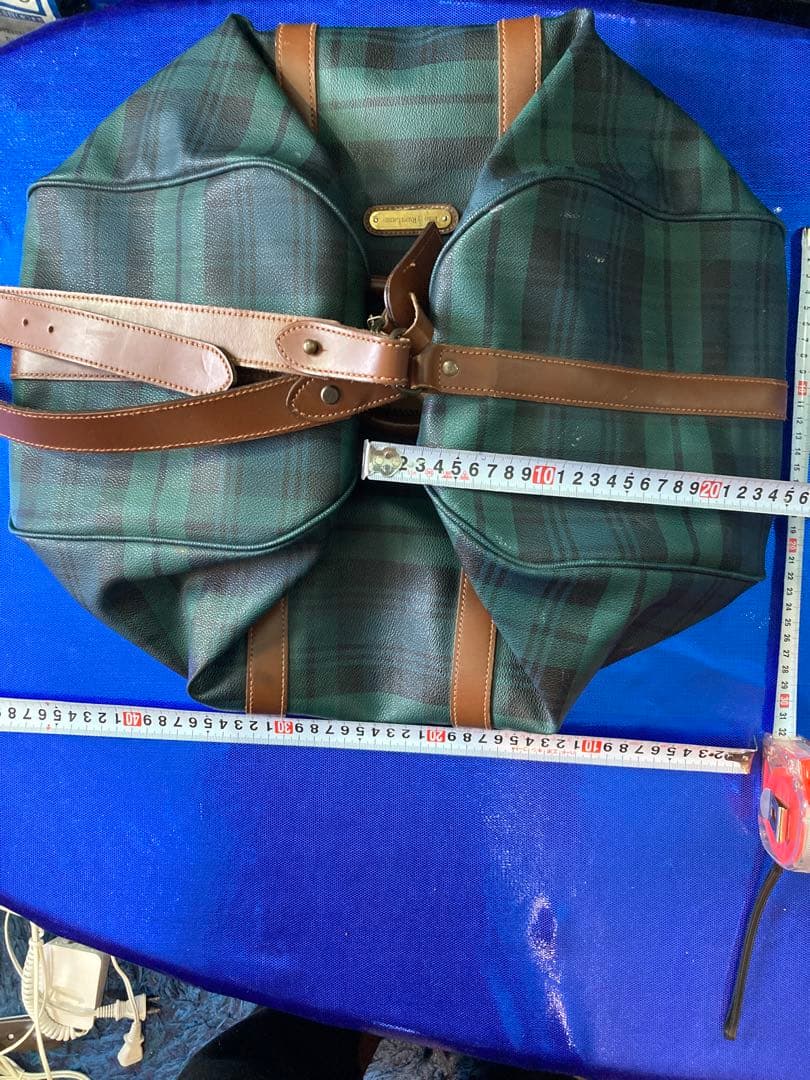 ラルフ ローレン 2way ボストンバッグ 南京錠 タグRalph Lauren