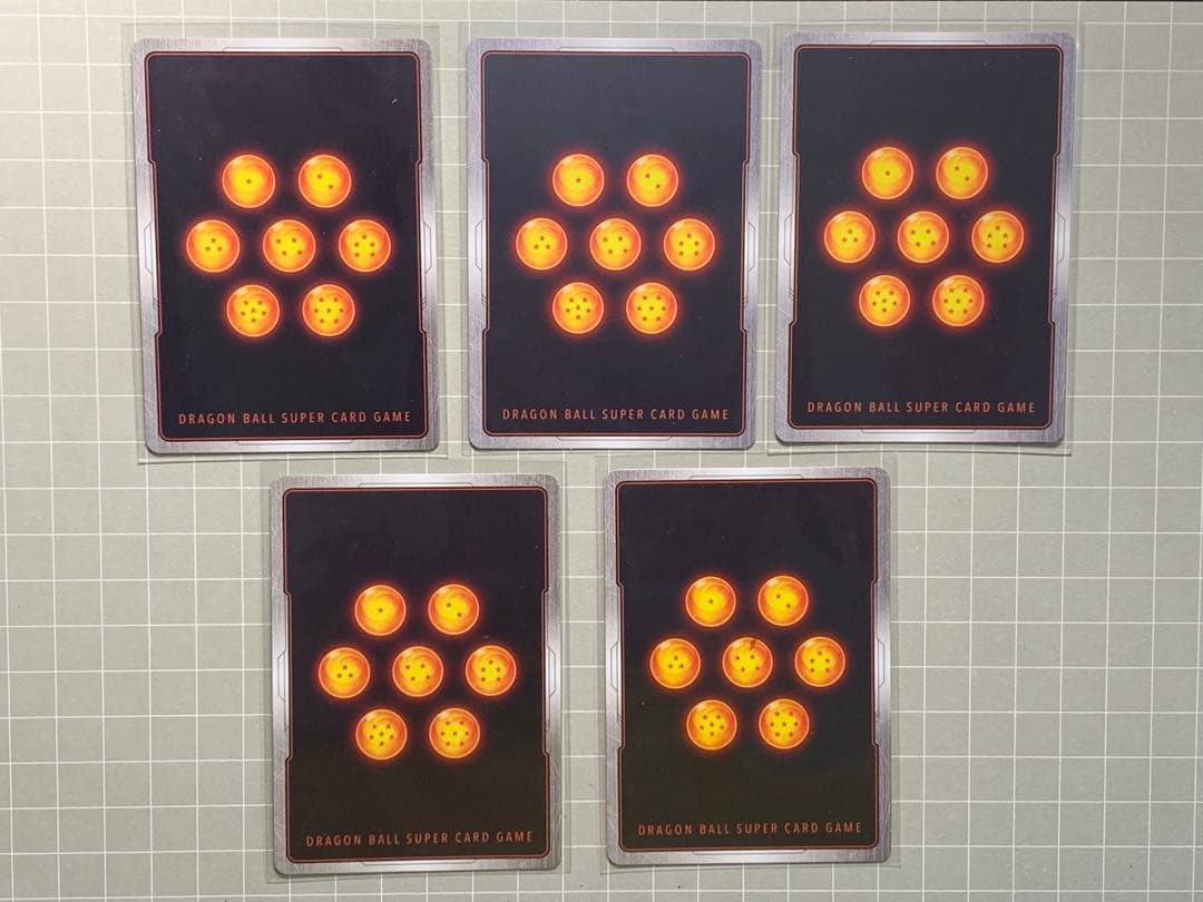 ドラゴンボールカード SCR 5枚　まとめ売り