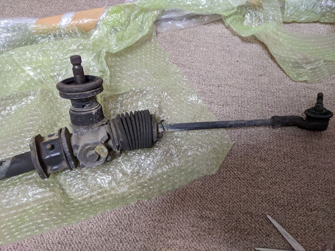 CRX バラード ホンダ ワンダー シビック ステアリングラック 重ステ