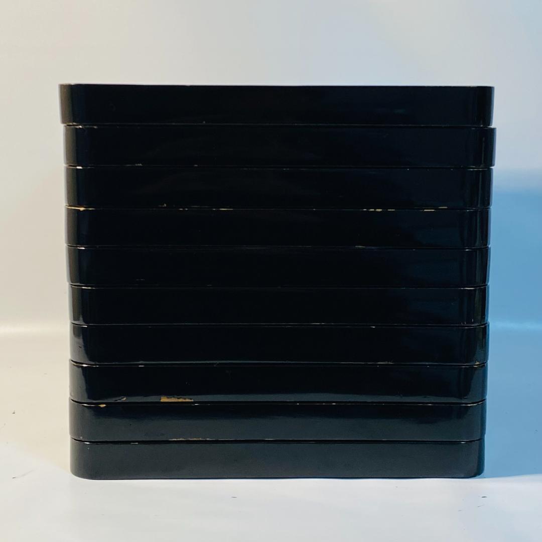 御膳 木製 漆器 10客セット 膳 お膳 会席膳 懐石膳 お盆 工芸品 送料込み