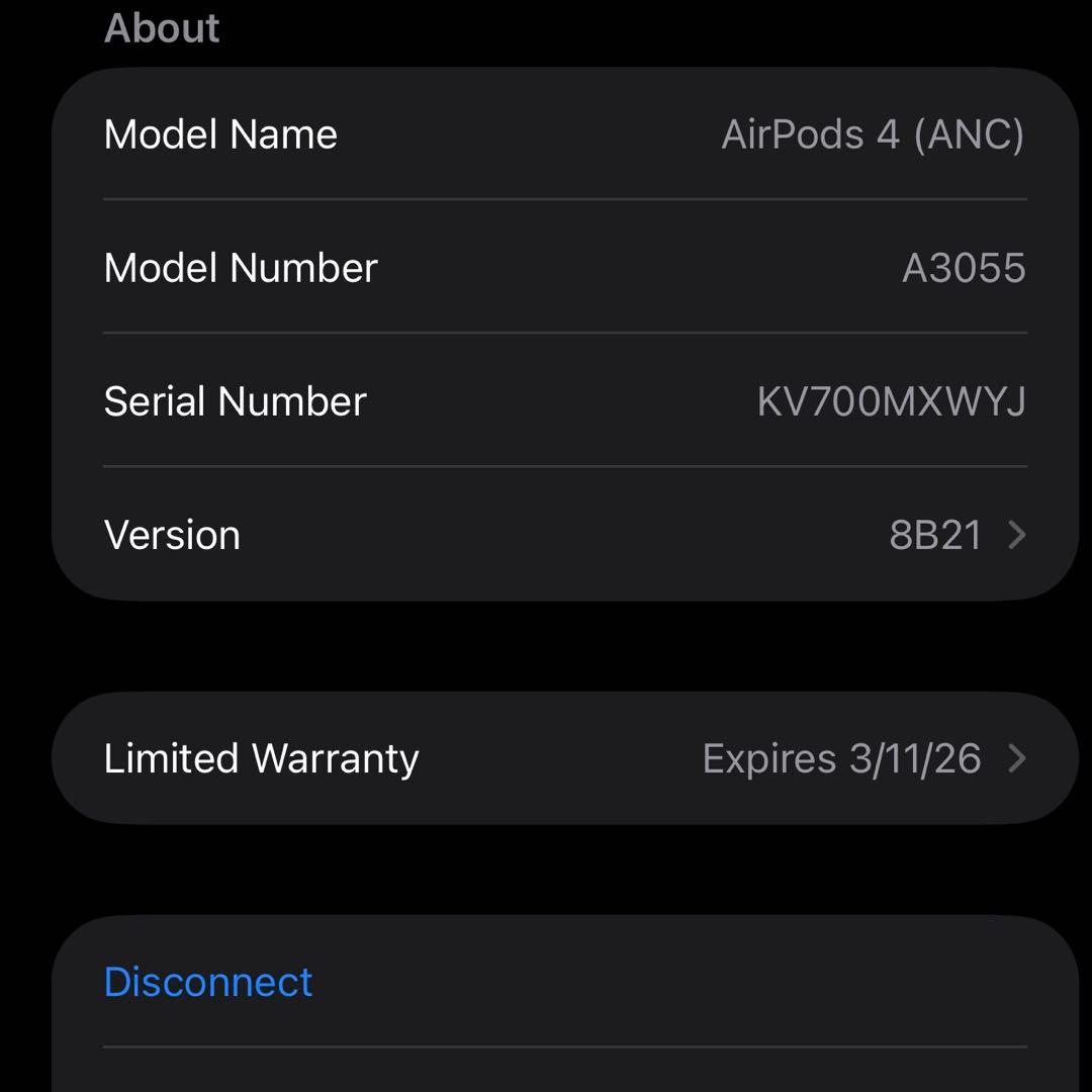 AirPods 4 アクティブノイズキャンセリング搭載 箱付き おまけケース