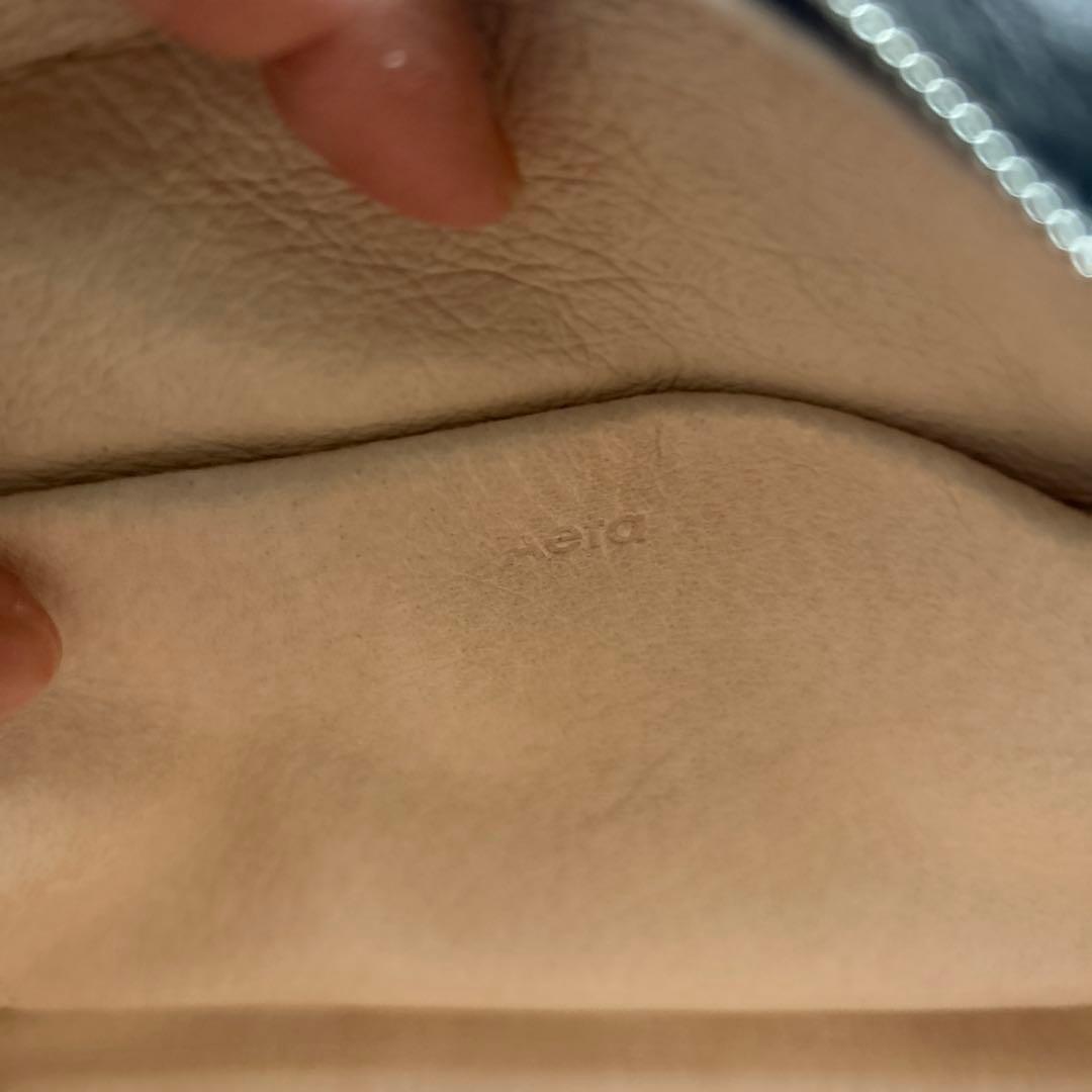 aetaレザー ハンドバッグ