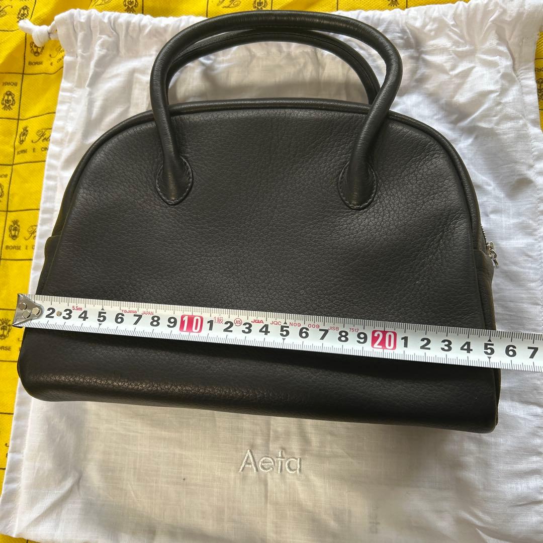 aetaレザー ハンドバッグ