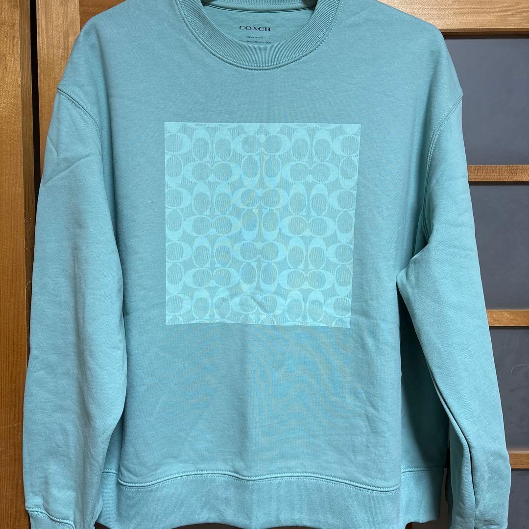 COACH ミントグリーン トレーナー M