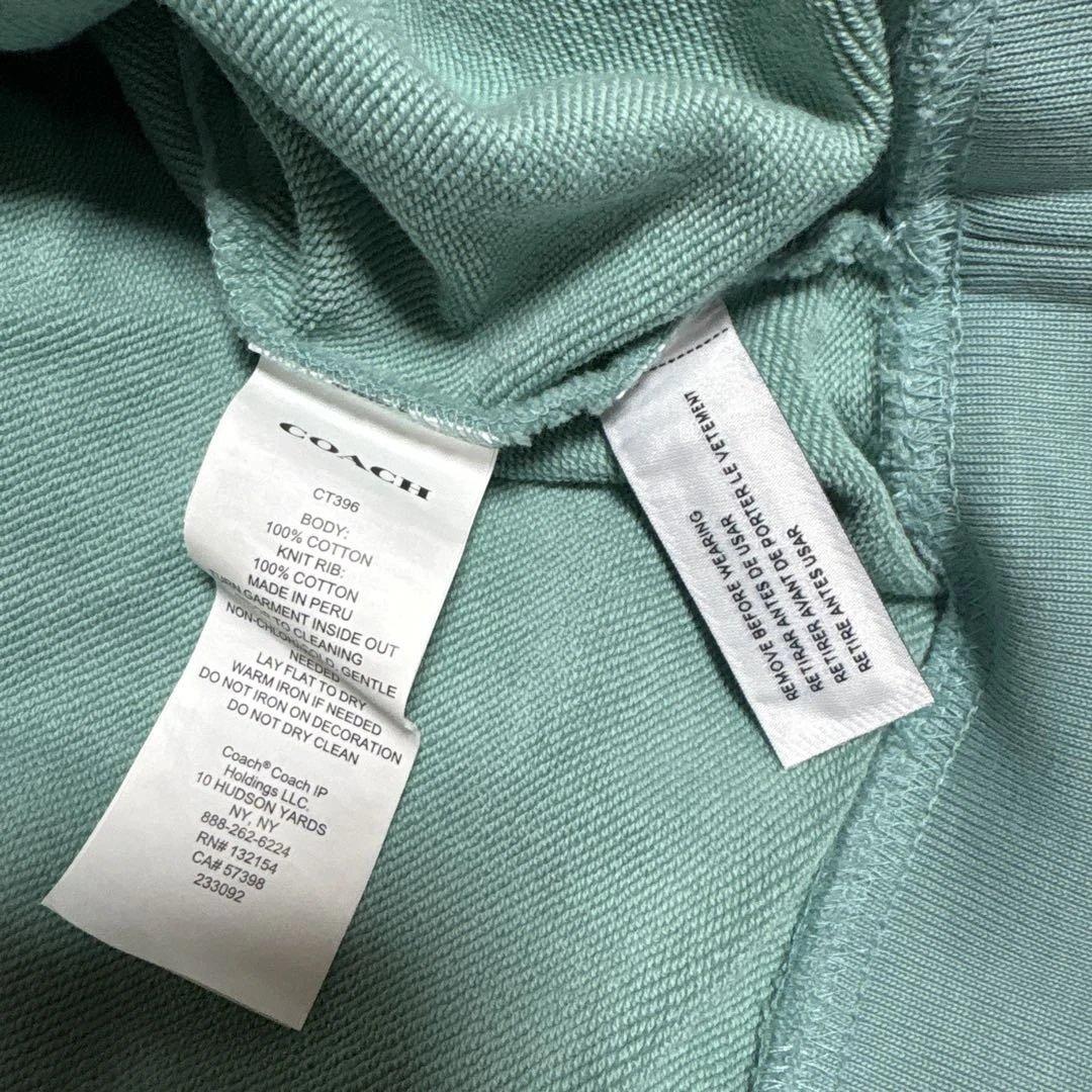 COACH ミントグリーン トレーナー M