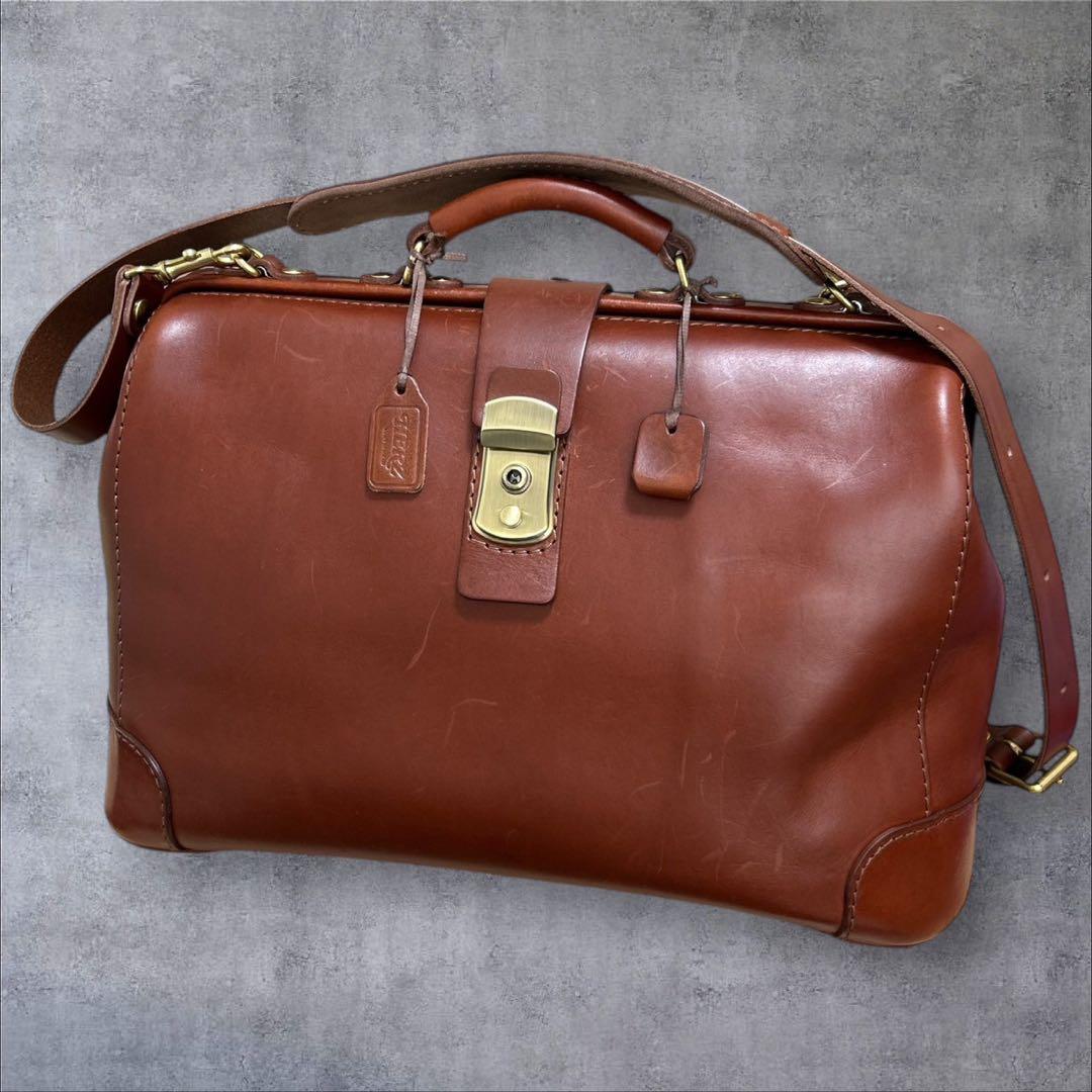 C332/HERZ ヘルツ バッグ ブラウン レザー 2way ビジネス