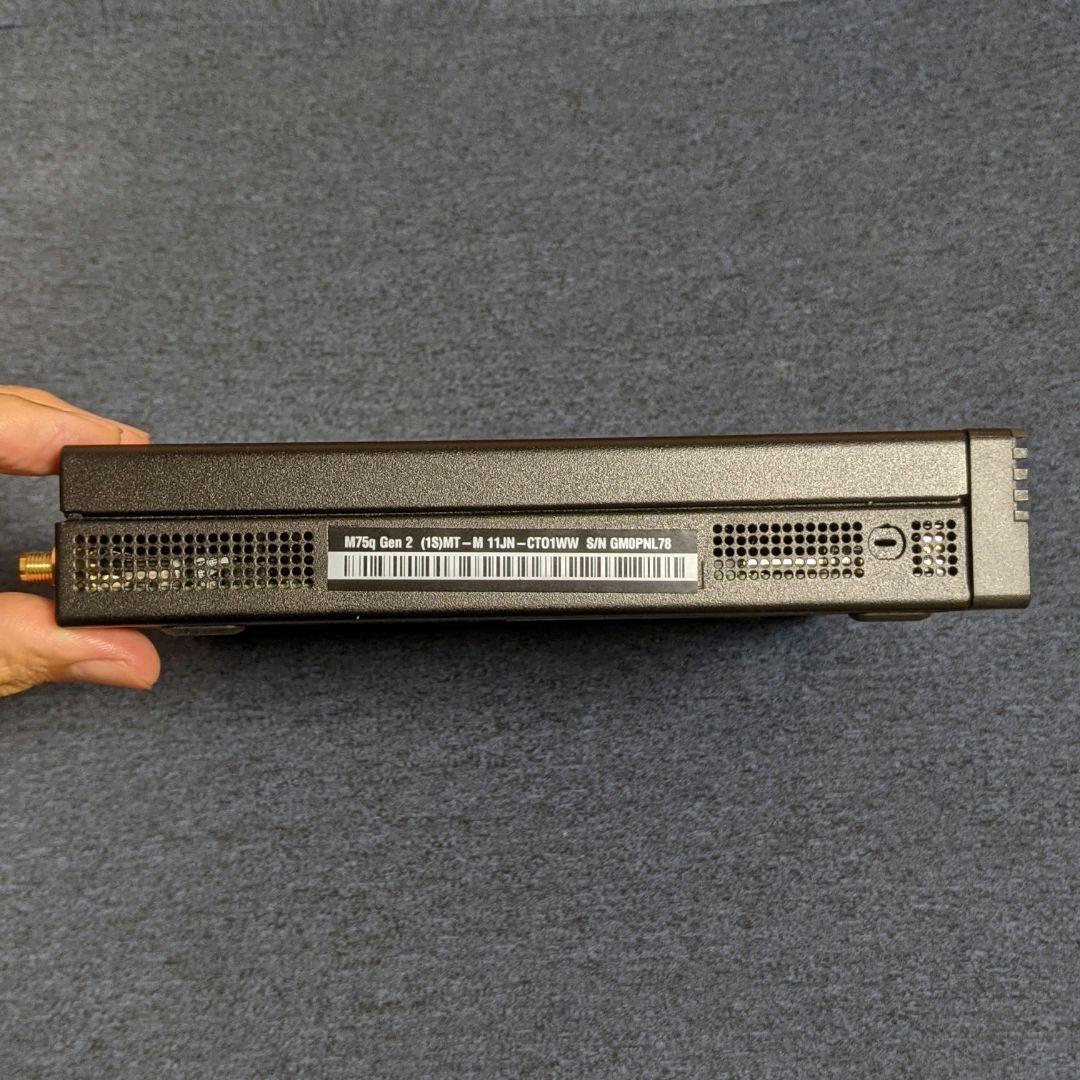 ミニPC ThinkCentre M75q Tiny Gen2 64GB/756GB