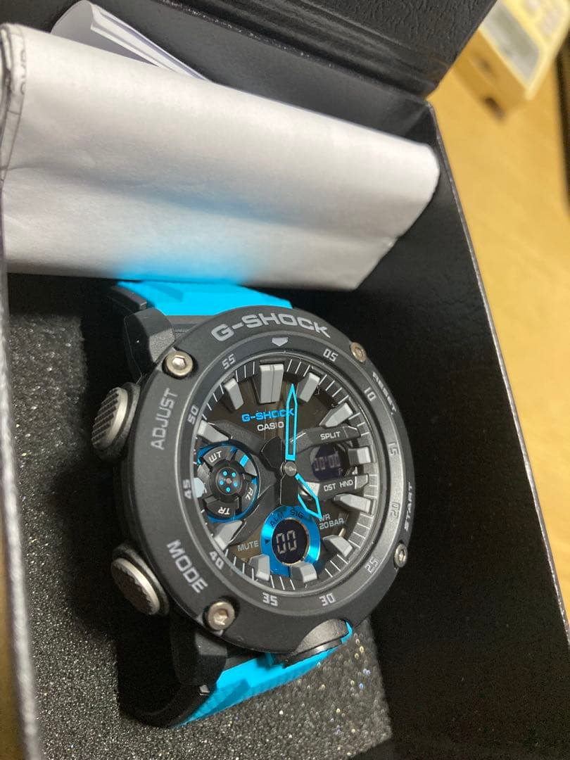 ☆稼動品☆CASIO☆美品　G-SHOCK デジタル腕時計 GA-2000 防水