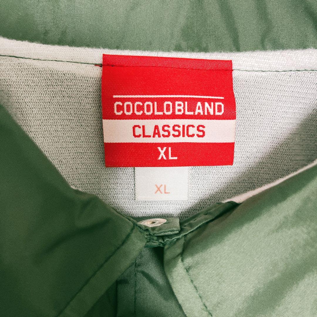 【極美品】 COCOLO BRAND ナイロン コーチジャケット XLサイズ