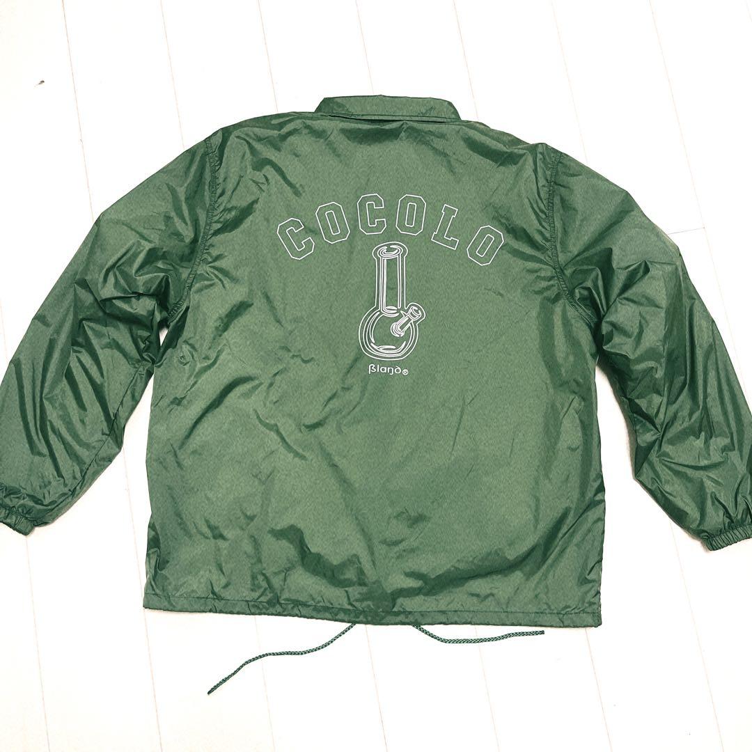 【極美品】 COCOLO BRAND ナイロン コーチジャケット XLサイズ