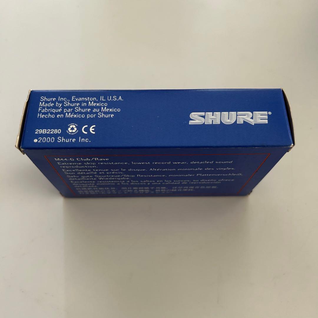 【専用 専用 】未開封品 M44G SHURE カートリッジ レコード針 シュア