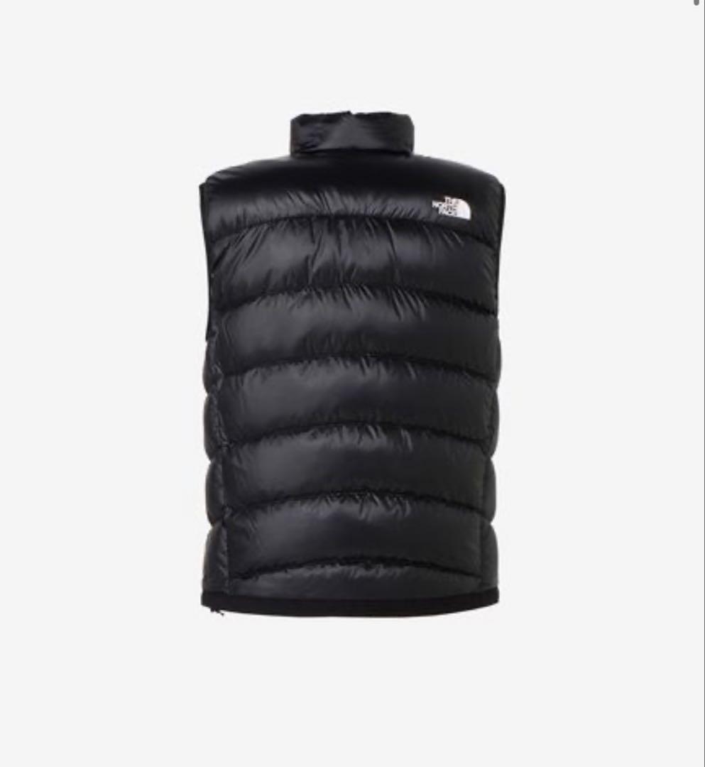 まっすぅ☆タグ付き☆ノースフェイス ベスト ブラック S ダウン