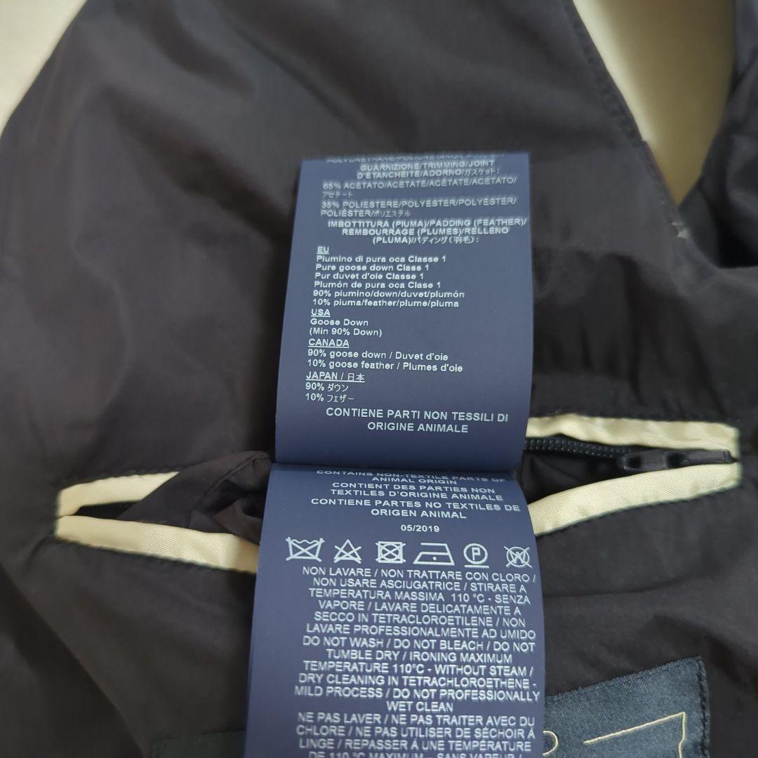 未使用級 48 HERNO LEGEND ダウンベスト シングルボタン ネイビー