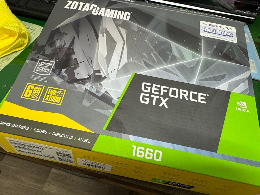 ZOTAC GTX1660 6GB グラフィックボード