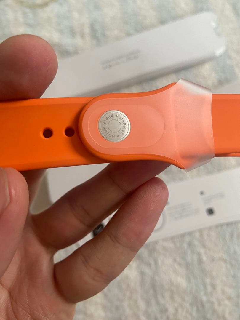 Apple Watch Hermes オレンジバンド 44m M/L