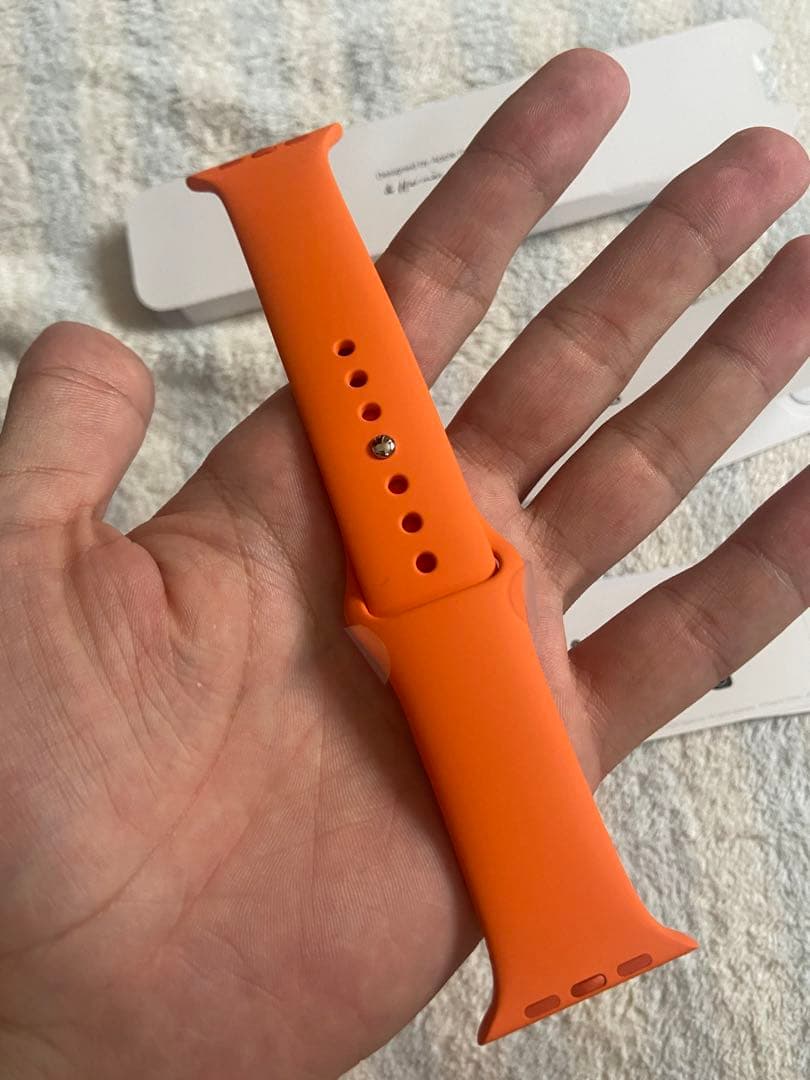 Apple Watch Hermes オレンジバンド 44m M/L