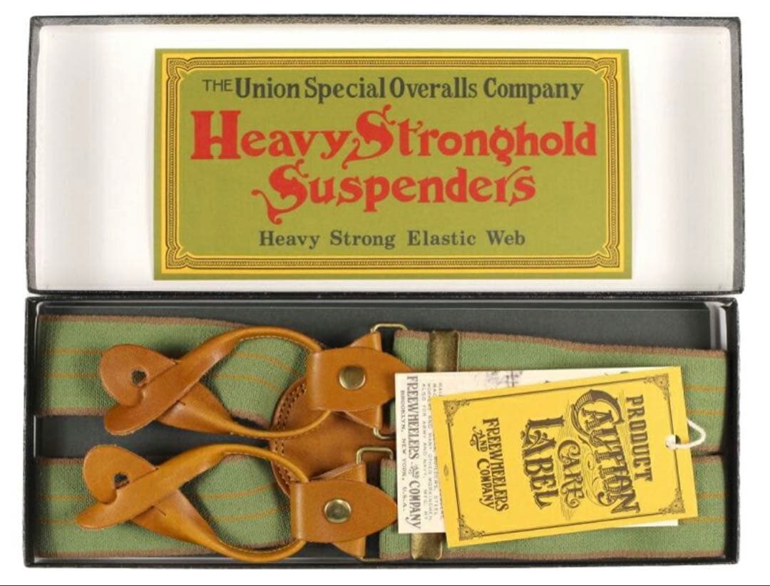 FREE WHEELERS(フリーホイーラーズ) サスペンダー　LONG