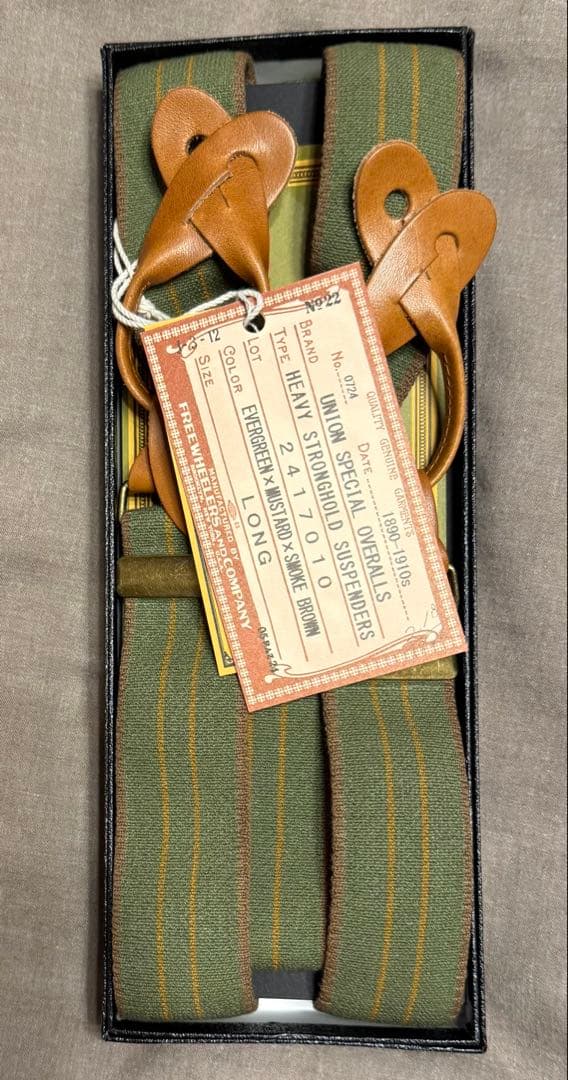 FREE WHEELERS(フリーホイーラーズ) サスペンダー　LONG