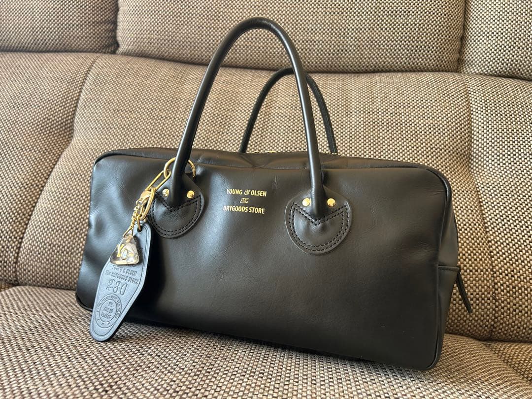 YOUNG＆OLSEN 別注 CHARM WIDE BOTTLE BAG 美品