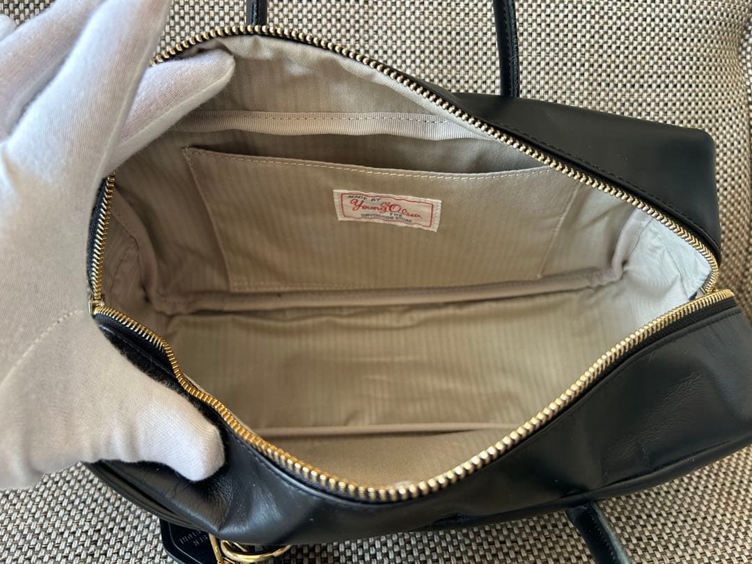 YOUNG＆OLSEN 別注 CHARM WIDE BOTTLE BAG 美品