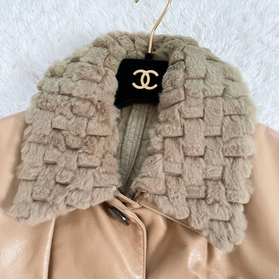 イタリア製 未使用 タグ付き リサコンテ ラムレザージャケット ライナー付き