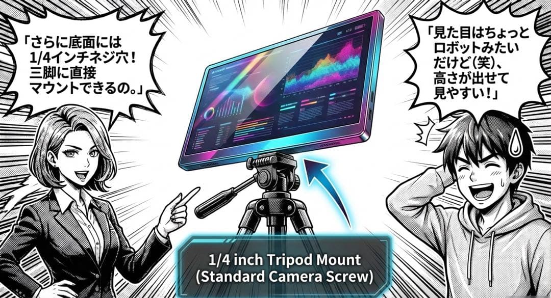 ディスプレイ・モニター本体 intehill 4K Portable Monitor U13NA