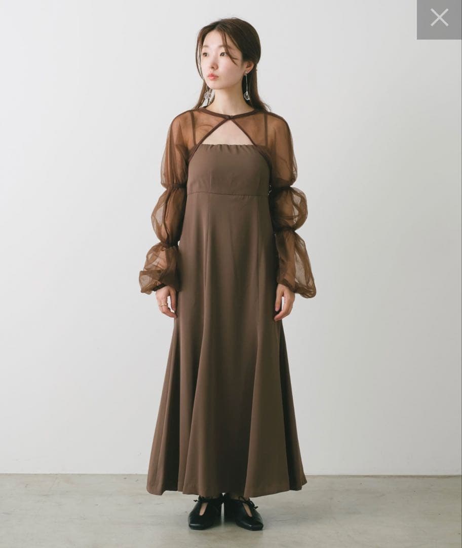 Kastane オケージョンドレス/結婚式 ブラウン