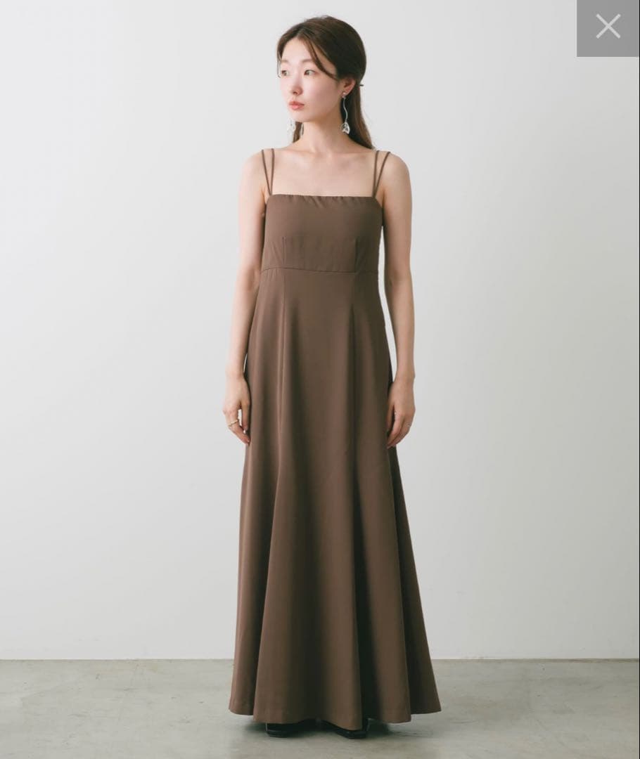 Kastane オケージョンドレス/結婚式 ブラウン