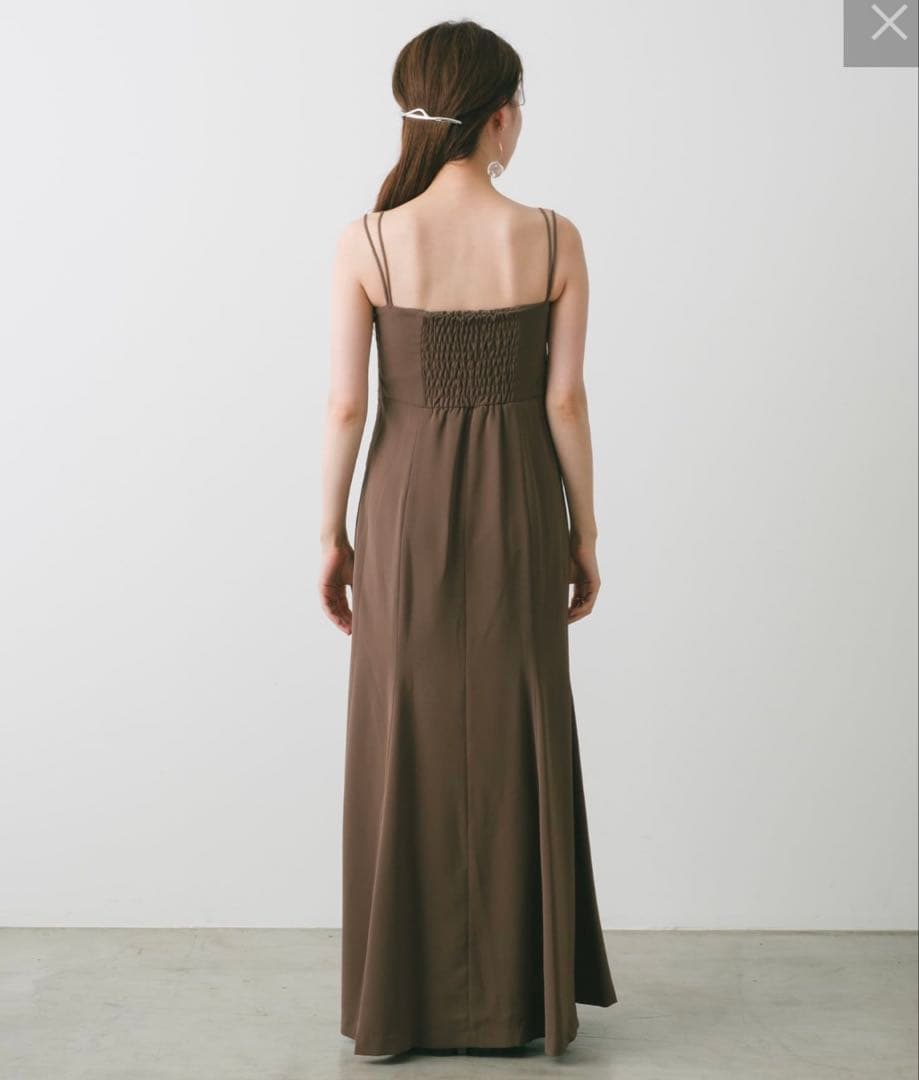 Kastane オケージョンドレス/結婚式 ブラウン