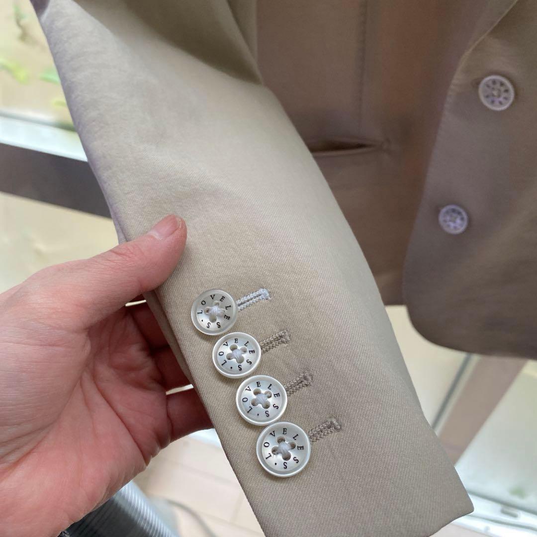 美品　LOVELESS ラブレス　テーラードジャケット　春夏秋　セットアップ