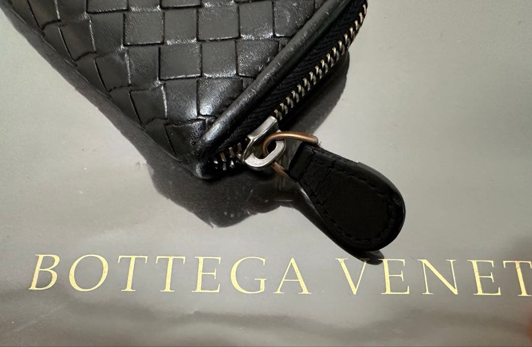 【付属品付】ボッテガヴェネタ イントレチャートケース/カーフ/黒2️⃣✨✨