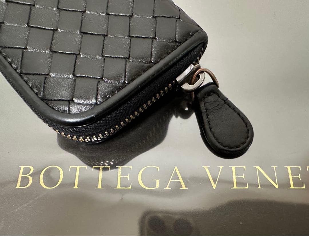 【付属品付】ボッテガヴェネタ イントレチャートケース/カーフ/黒2️⃣✨✨