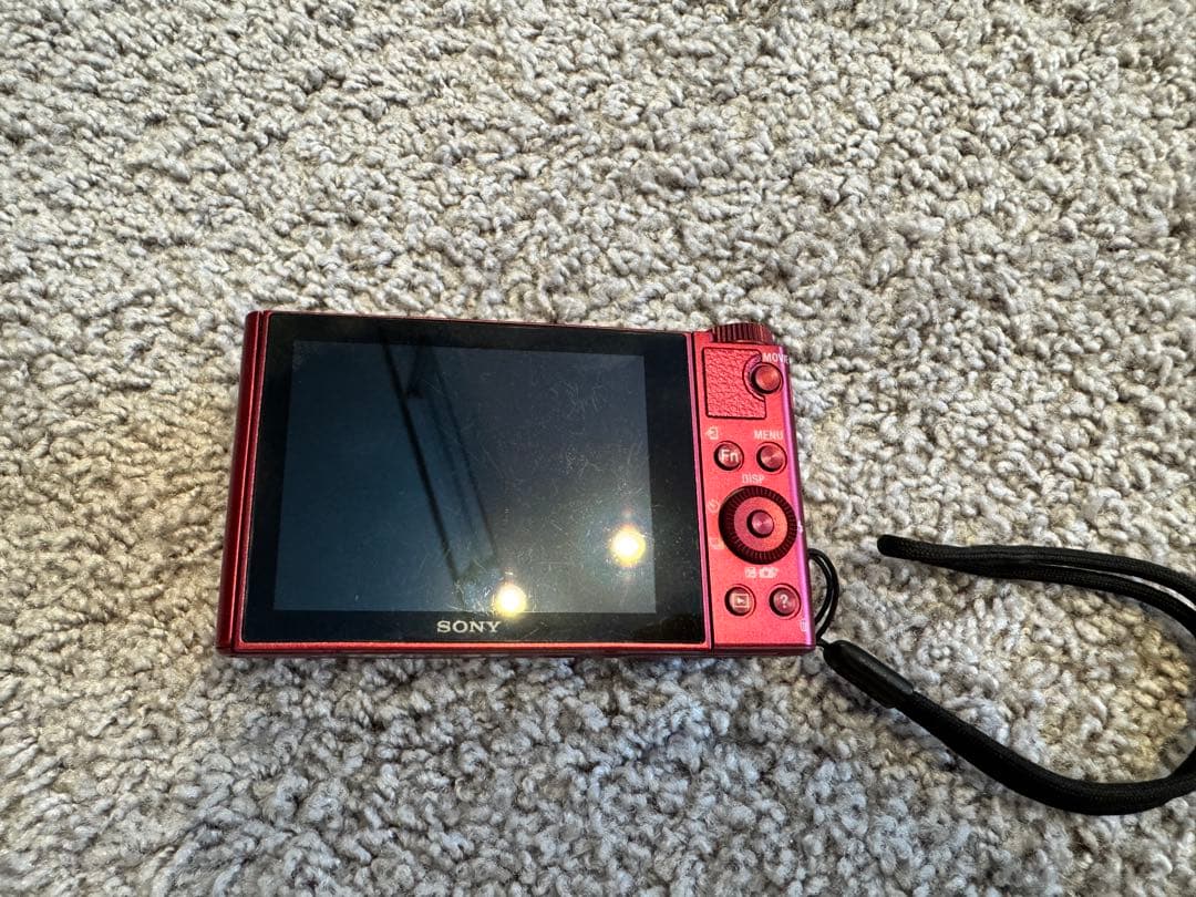 SONY DSC-WX500 レッド コンパクトデジタルカメラ