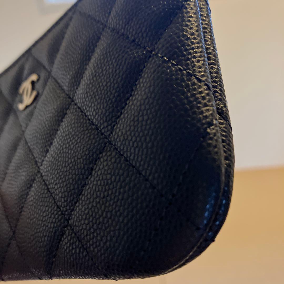 超レア！！キャビアスキン　CHANEL ポーチ　カードケース