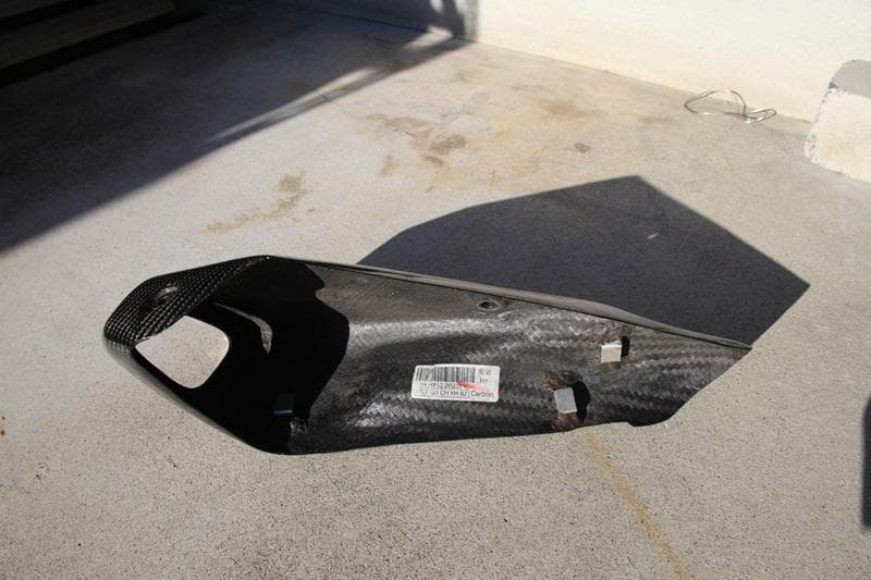 CBR650R カーボンマフラーカバー