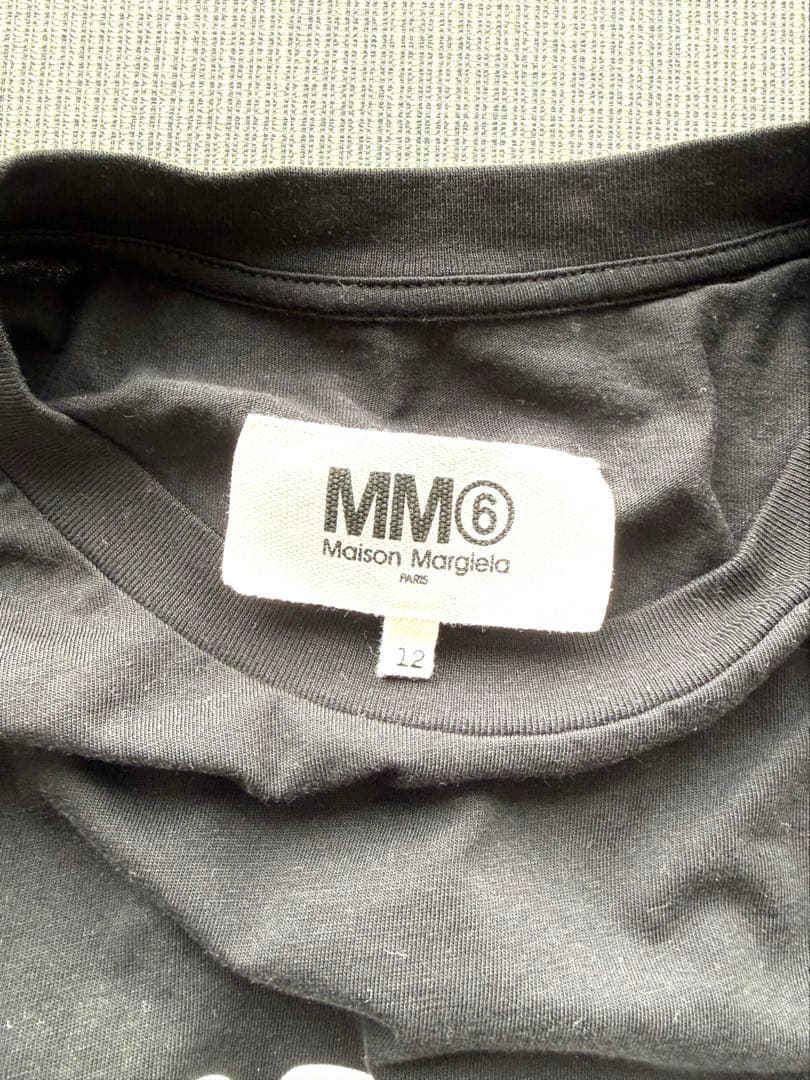 Maison Margiela ブラック ロングスリーブ Tシャツ 12
