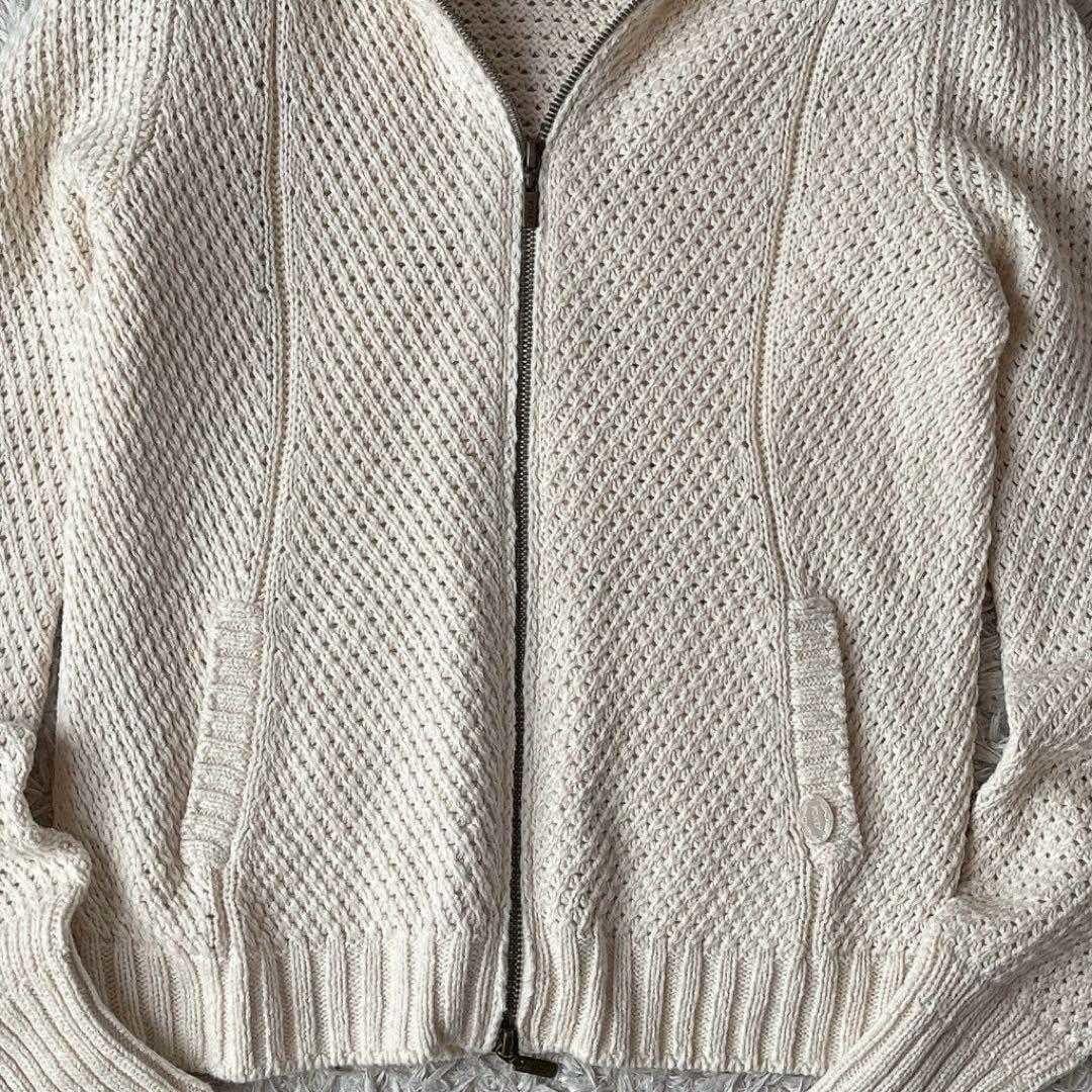 フォクシー リリーパーカー コットンカシミア フーディーカーディガン